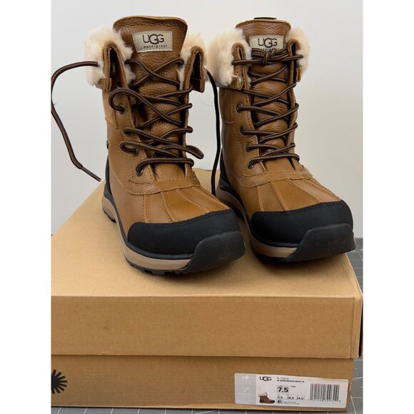 Women's UGG® Adirondack III Boot - Chestnut Sz. 7.5 US New - Picture 1 of 10